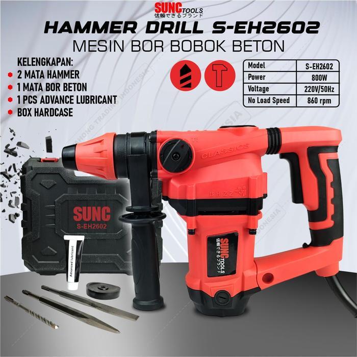 Orion Modern - Hammer Drill Mesin Bor Bobok Beton Dinding Tembok 25Mm
