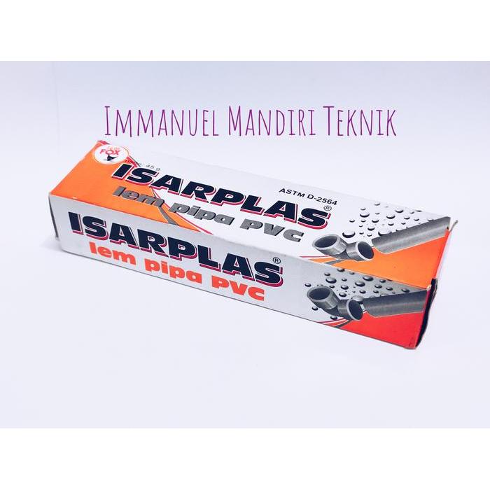 * Lem isarplas 45 gram / Lem pipa pvc aw / Lem Paralon Isarplas 45gr