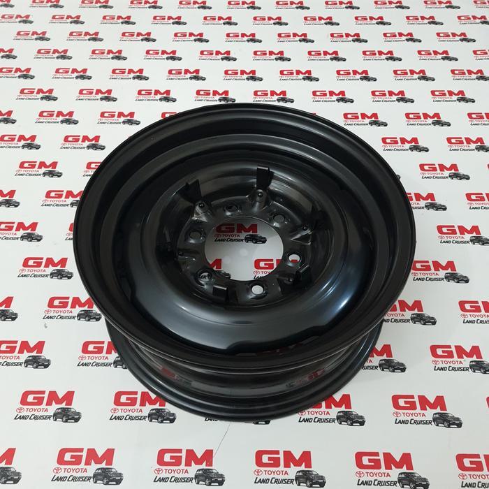 velg hardtop fj40 bj40 r15 tubeless dengan dop roda orisinil baru