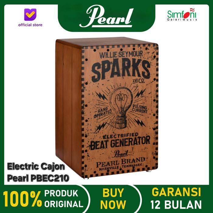 Cajon Pearl Pbec-210 Willie Seymour Sparks / Electric Cajon / Cajon Elektrik
