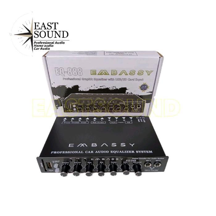Parametrik Equaliser Embassy Parametric digital embassy eq 888 bluetoth usb