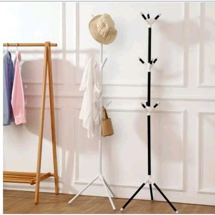 Standhanger Rak Besi Gantungan Tas Gantungan Baju Topi rak gantung serbaguna