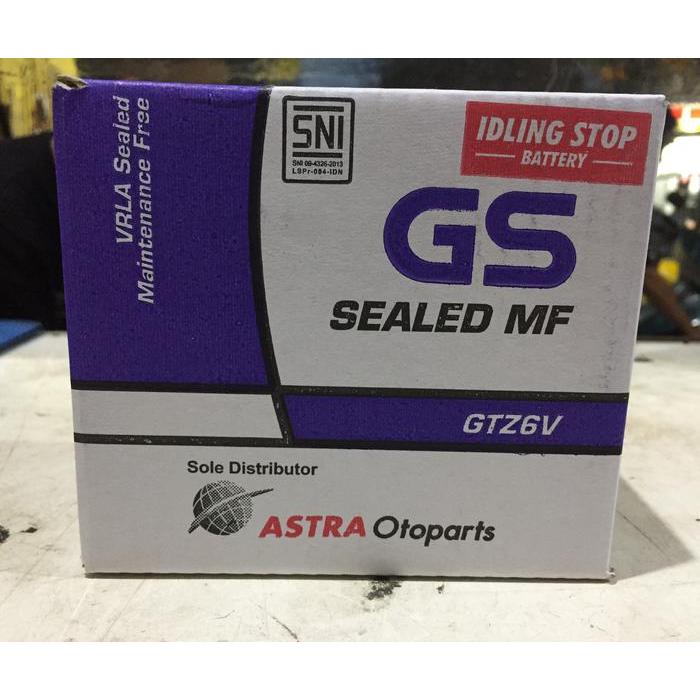 Aki Gs Gtz6V Gs Astra Original Vario 125
