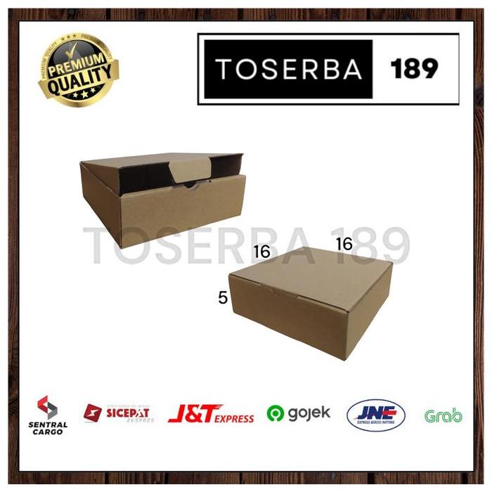 kardus box pizza/diecut uk 16x16x5