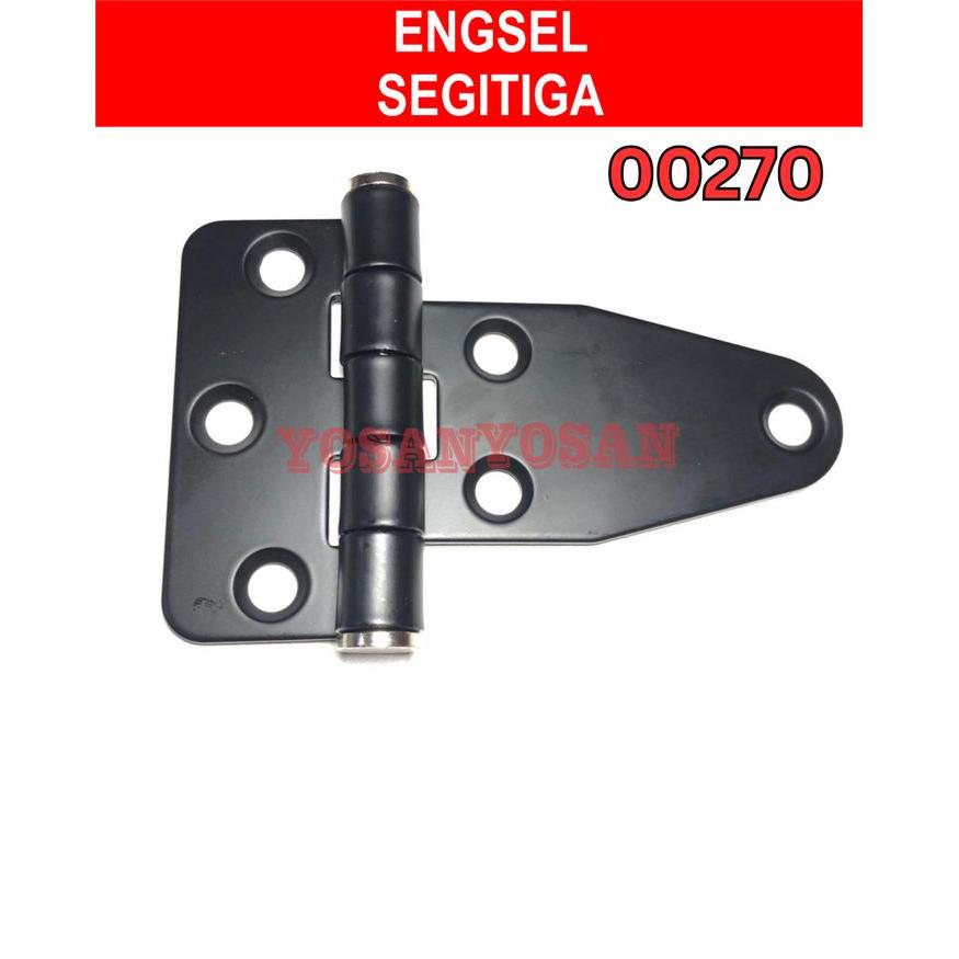 ENGSEL BESAR MODEL SEGITIGA HITAM BESI GENSET PANEL