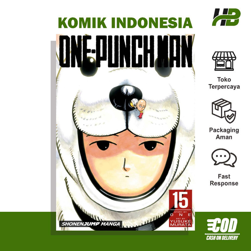 Komik One Punch Man Vol 15 Bahasa Indonesia