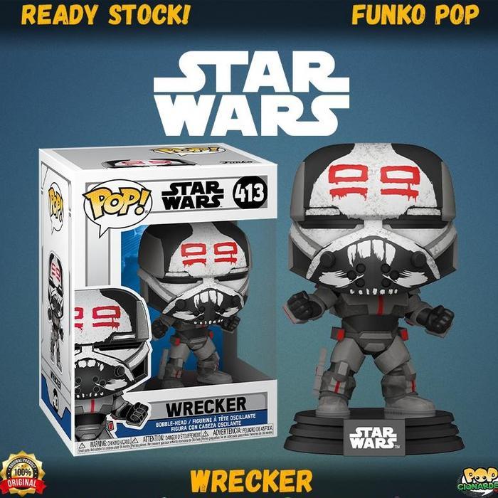 Star Wars Clone Wars - Wrecker #413 Siap kirim