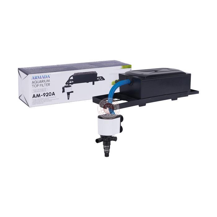 Armada AM-920A Filter Box Aquarium / Filter Box 1 set Lengkap dengan Kapas Tebal