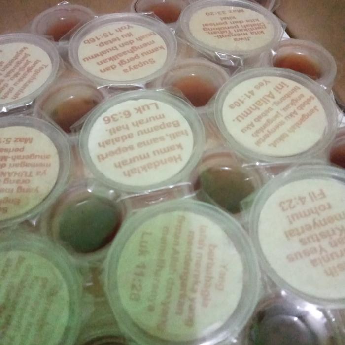 Hosti Ayat + Anggur Perjamuan Set