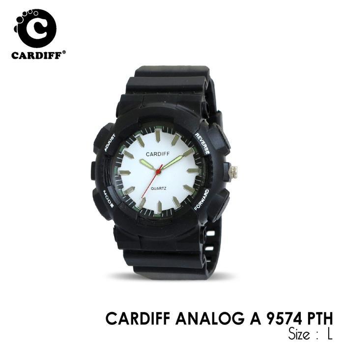 CARDIFF Analog 9574 Jam Tangan Analog Water Resistant Quartz