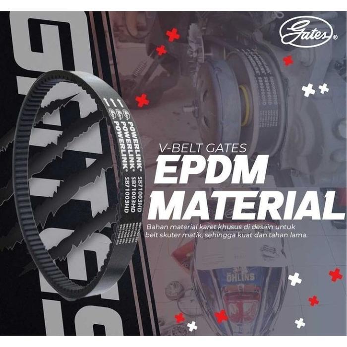 VAN BELT V BELT V-BELT VBELT GATES POWERLINK HONDA SCOOPY ESP K93 K16