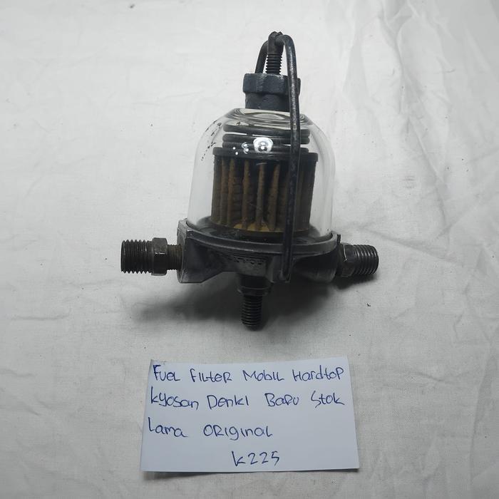 Filter Bensin kaca Fuel Filter Mobil land Cruiser FJ40 Hardtop Kyosan Denki JAPAN Bekas Stok Lama Or