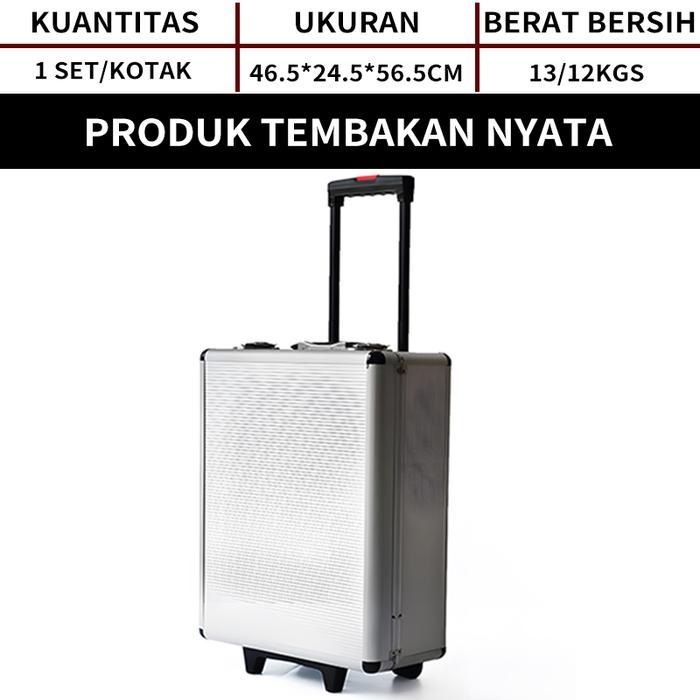 ISKU Perkakas Bengkel 187 PCS Tool Kit Dan Rumah Koper