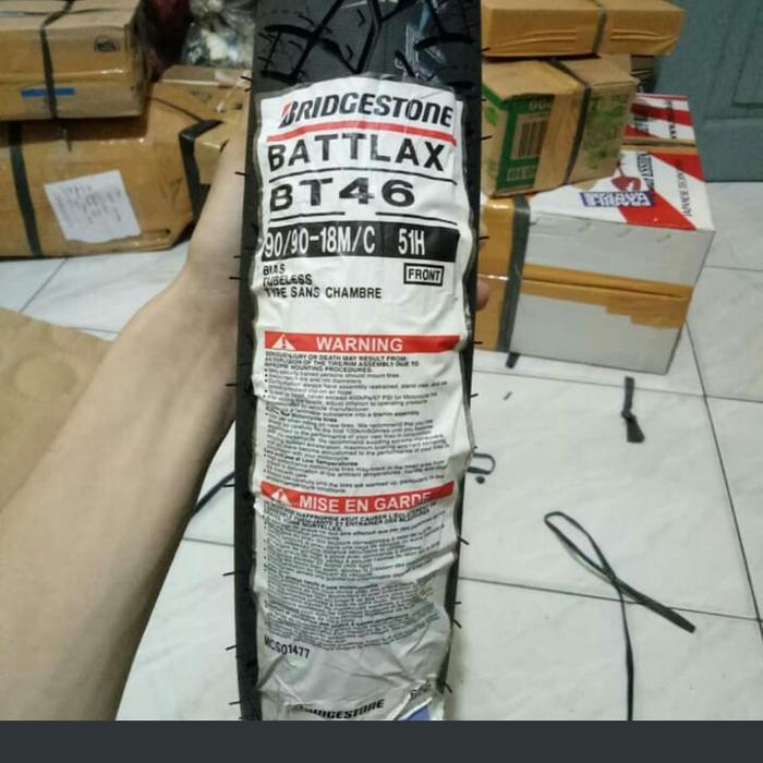 Ban Luar Bridgestone Battlax Bt 46 Ukuran 90/90-18