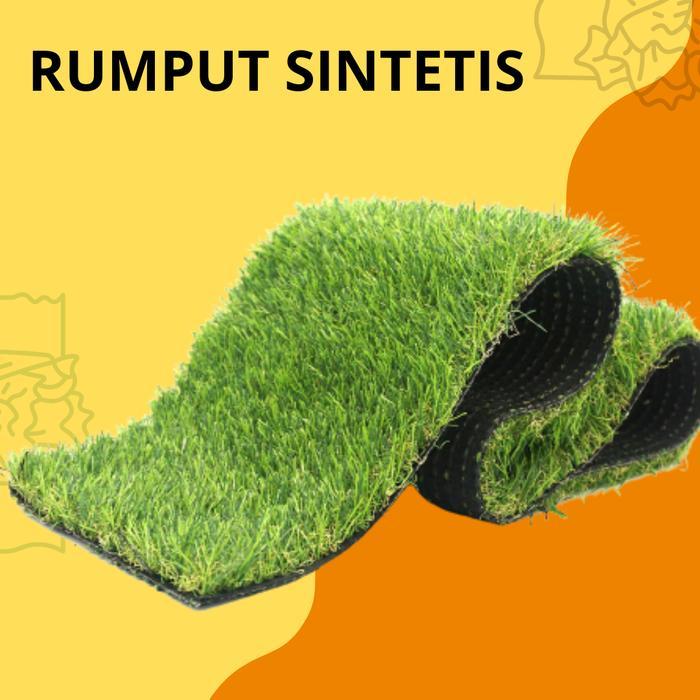 Karpet Rumput Sintetis Bandung Meteran 2 x 1 Jepang Untuk Outdoor