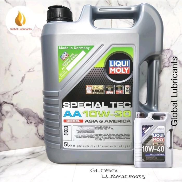 BARCODE Liqui Moly LiquiMoly Special Tec AA DIESEL 10W-30 CK-4 5 Liter (Oli Mesin Solar Hightech
