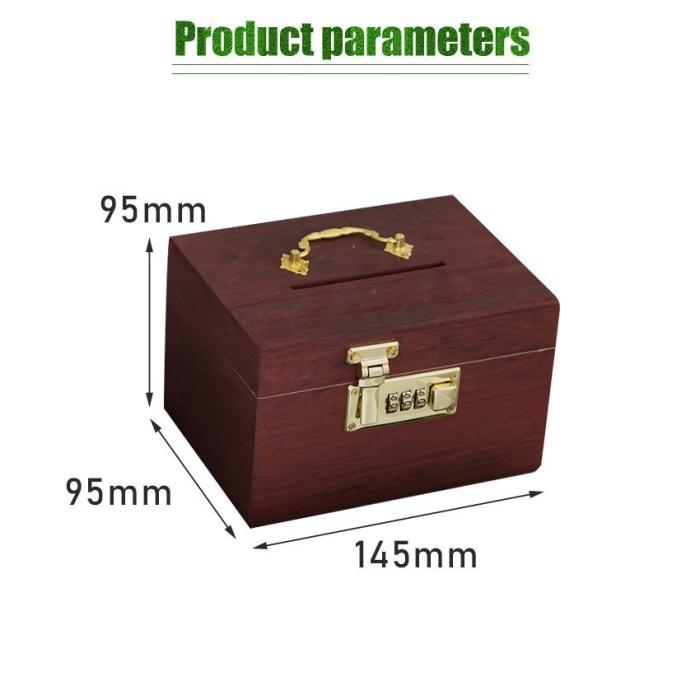 Kotak Amal Masjid Kayu Jati Gembok Celengan Mushola High Quality Product