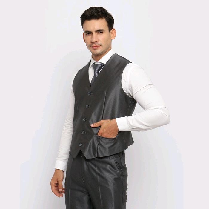 Rompi Pengantin Rompi Wedding Vest Nikah Rompi Pria Dalaman Jas Formal Pasti Ori