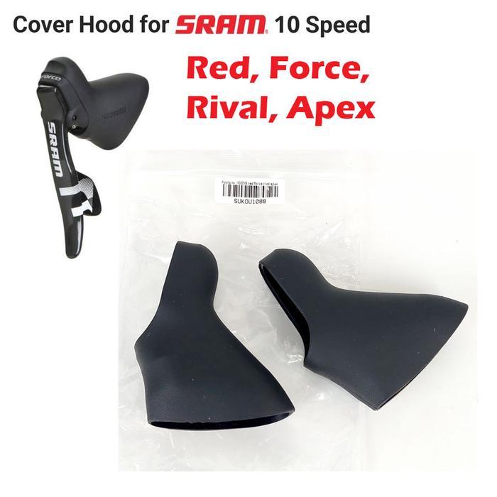 Karet Cover Hood Shifter Sram 10Speed 10S Red Force Rival Apex Sukou1088