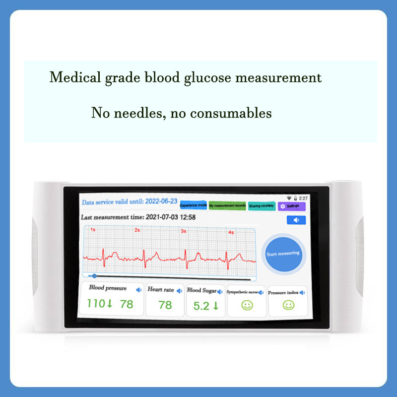 Blood Glucose Meter For Diabetes Blood Glucose Meter Hand Held Without Needle Type Blood Glucose