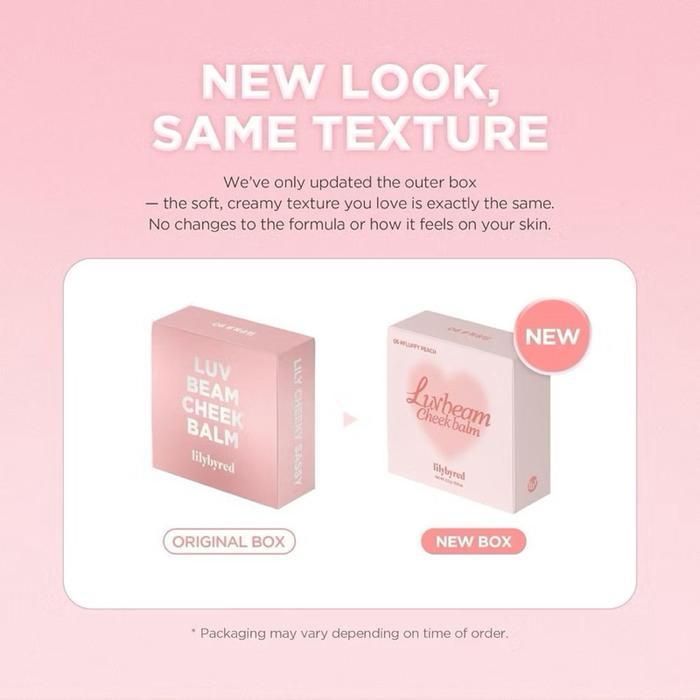 [Ready] Lilybyred Luv Beam Cheek Balm - Lilybyred Blush
