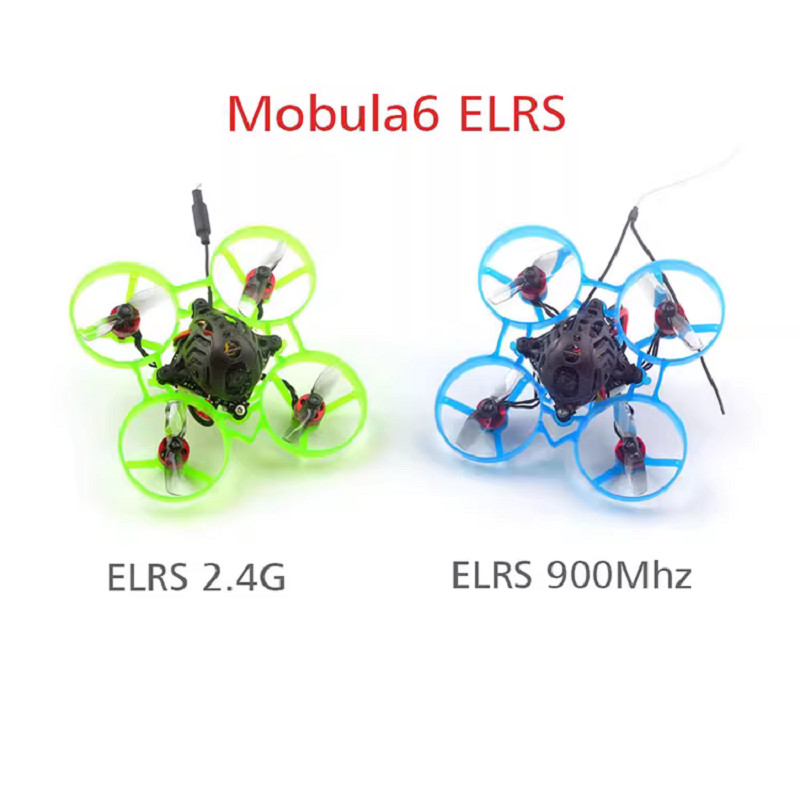 BESTPRICE Happymodel Mobula6 ELRS 1S 65mm Brushless Whoop FPV Racing Drone with 4in1 Crazybee F4 Lit