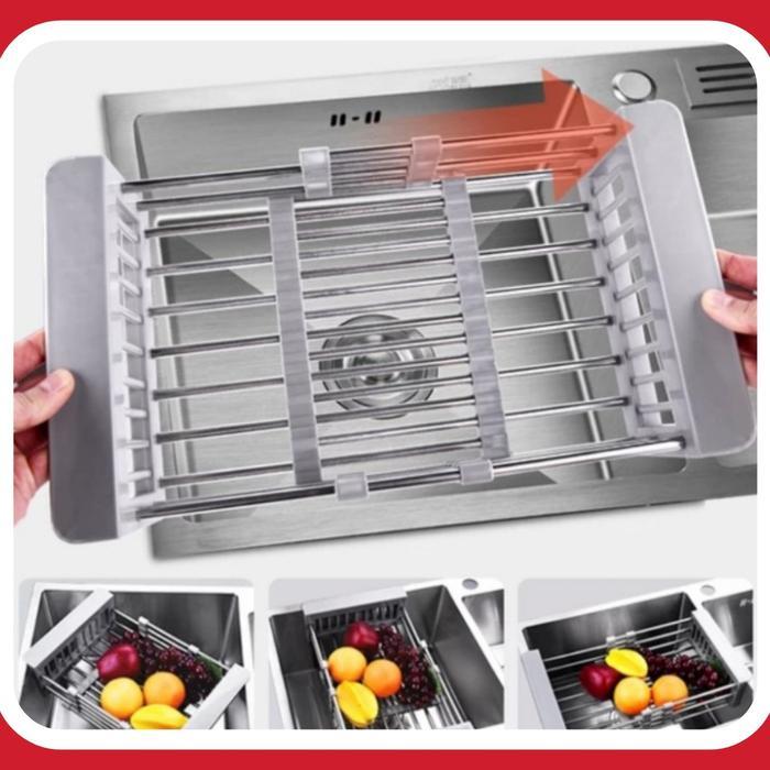 KITCHEN SINK THSINK 8245 STAINLESS ORIGINAL BERKUALITAS PAKET LENGKAP