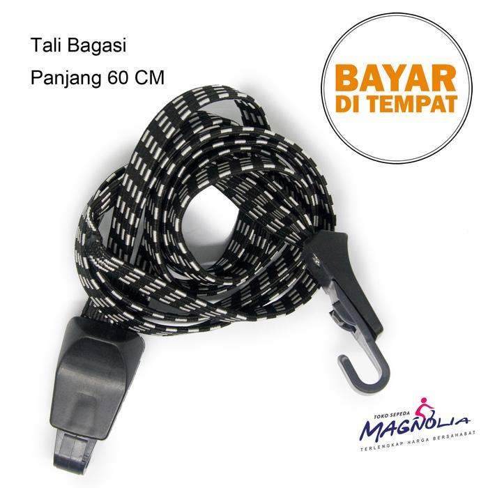 Tali Elastis Pengikat Bagasi Motor Hook Plastik 60CM