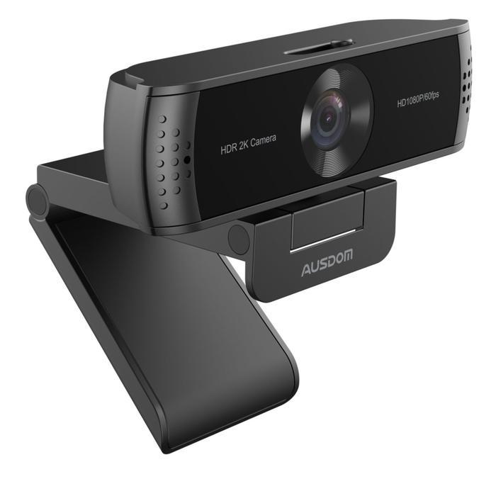 Ausdom Webcam 2K 30Fps 1080P 60Fps Autofocus With Tripod