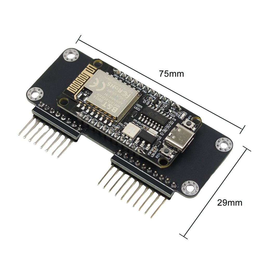 Flipper Zero BW16 5G WiFi Deauther Module Dual Band 2.4GHz 5GHz Pre-Flashed Firmware Compact Design
