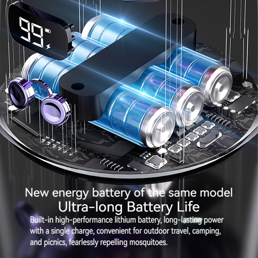 Mosquito Killer Lamp Electric Bug Zapper Portable Mosquito Killing Lamp Rechargeable Mosquito