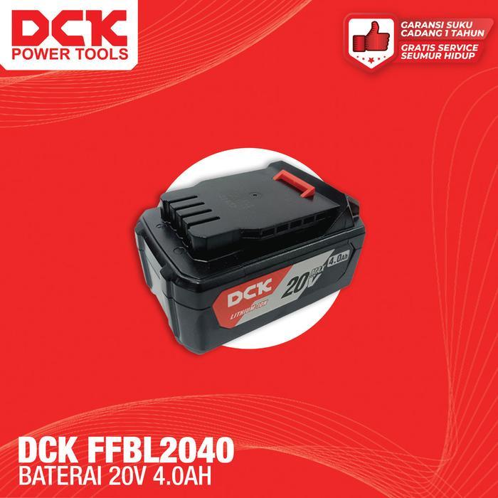 Dck Battery / Baterai 20 Volt Max 4.0 Ah