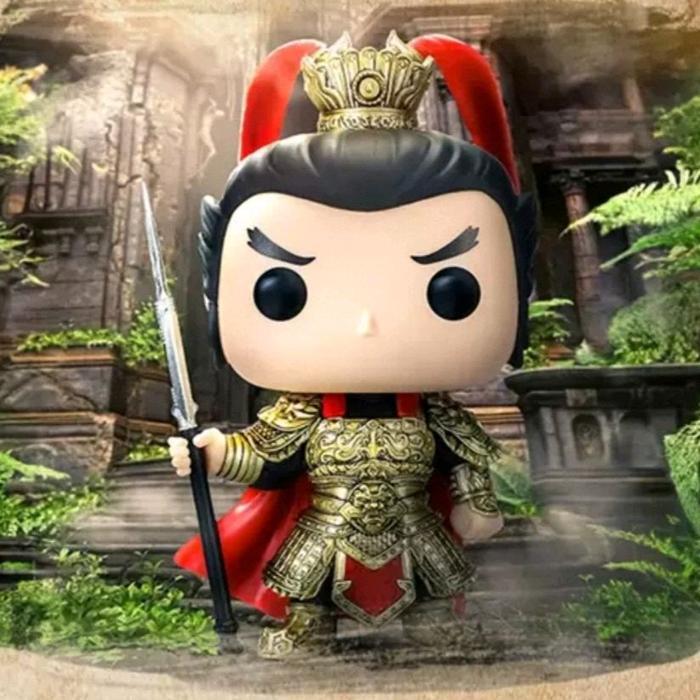 Funko Pop Asia Three Kingdoms Guan Yu Zhuge Liang Liu Bei Cao Cao Pasti Diskon