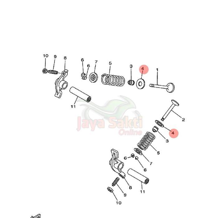 RING PER KLEP BAWAH MIO - SOUL - FINO ASLI YAMAHA