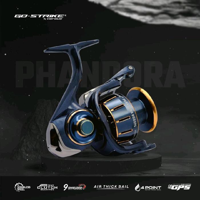 REEL GO STRIKE VERSUS PHANDORA 8000PG