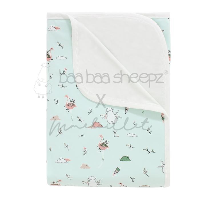 Baabaasheepz x Mmehuillet Double Layer Blanket Flamingo Kids