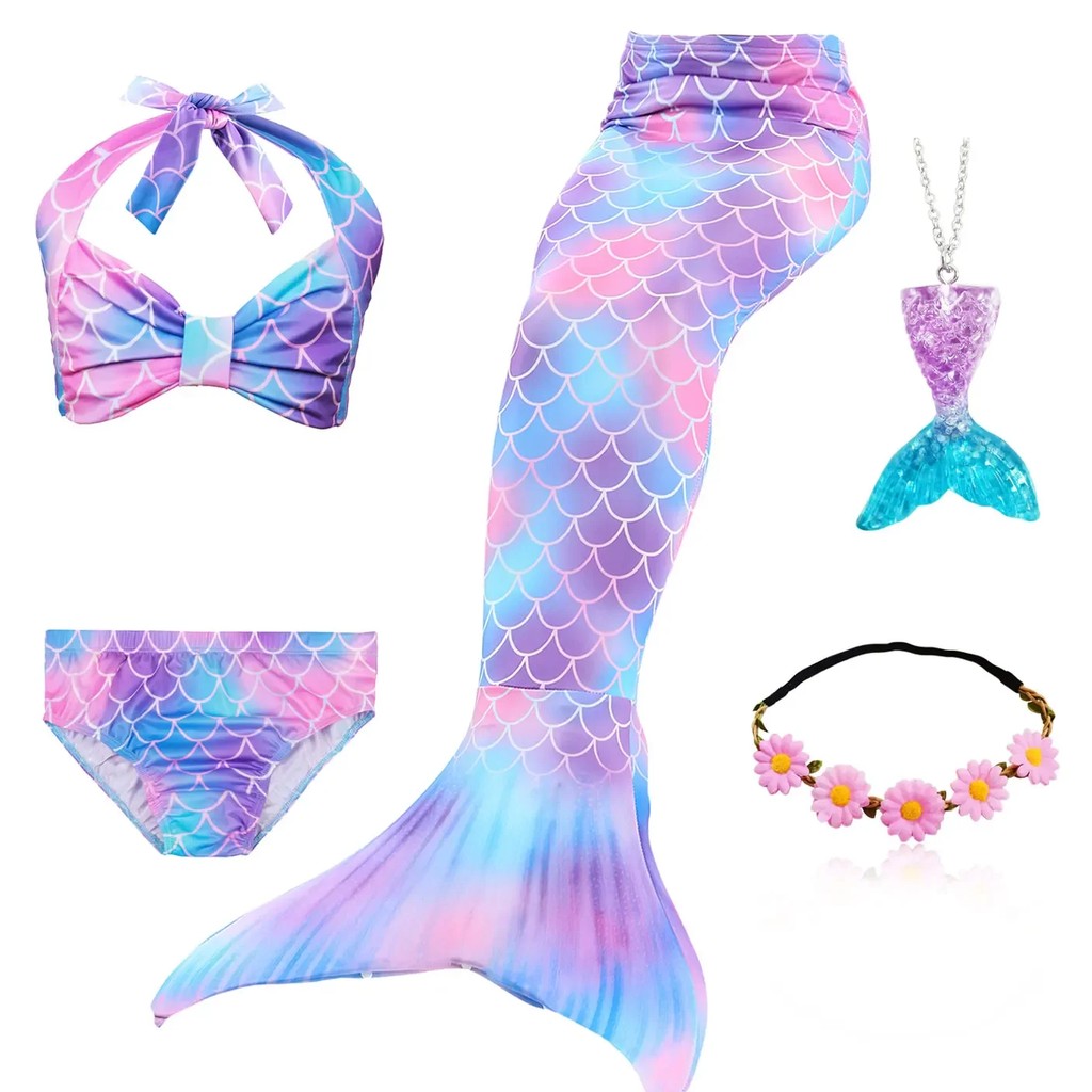 Fancy Mermaid Tail Girls Mermaid Tail For Swimming Costume Mermaid Costume Swimwear Swimsuit Cosplay