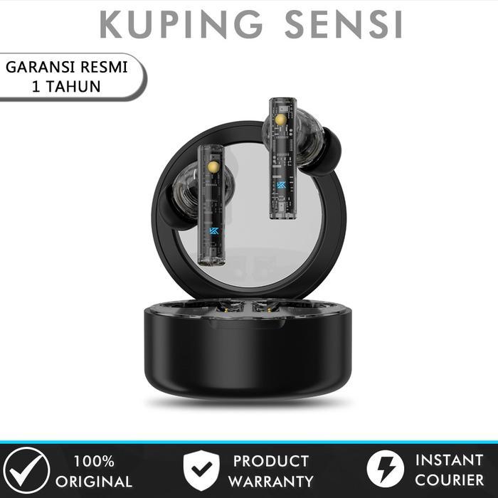 Kz Carol Bluetooth Earphone Tws Bluetooth 5.3 Mic Active Noise Cancelling Earphone