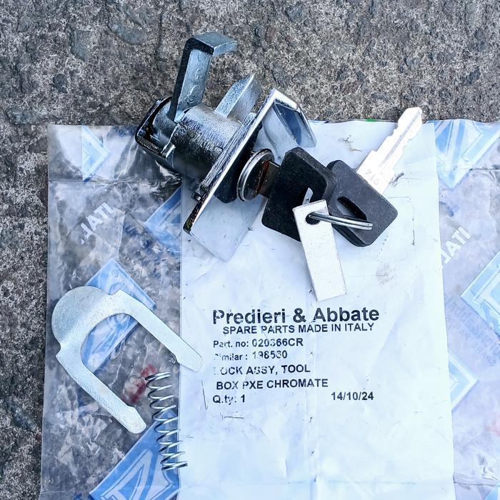 Kunci Box Laci Vespa Excel Npx Pa Italia Asli