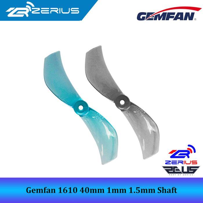 GEMFAN 1610 40MM 1MM 1.5MM SHAFT PROPELLER