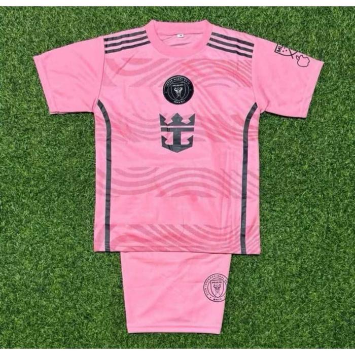 Premium Setelan Baju Bola Anak Real Madrid Terlaris Terbaru 2025 Dengan Desain Emirates Fly Better