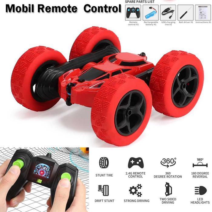 Tatajoy - Mainan Mobil Remote Remot Control Rc Stunt Buggy Car