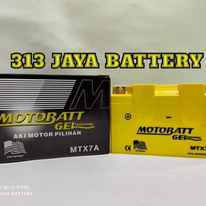 Sedia Aki MOTOBATT MTX7A kawasaki NINJA 250 KARBU , NINJA 250 MONO , ZX250