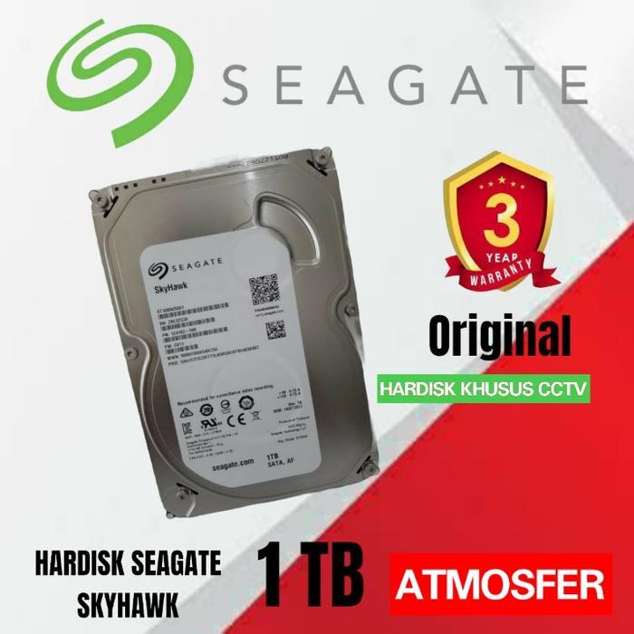 Hardisk Seagate Skyhawk Surveillance/Hardisk Khusus Cctv