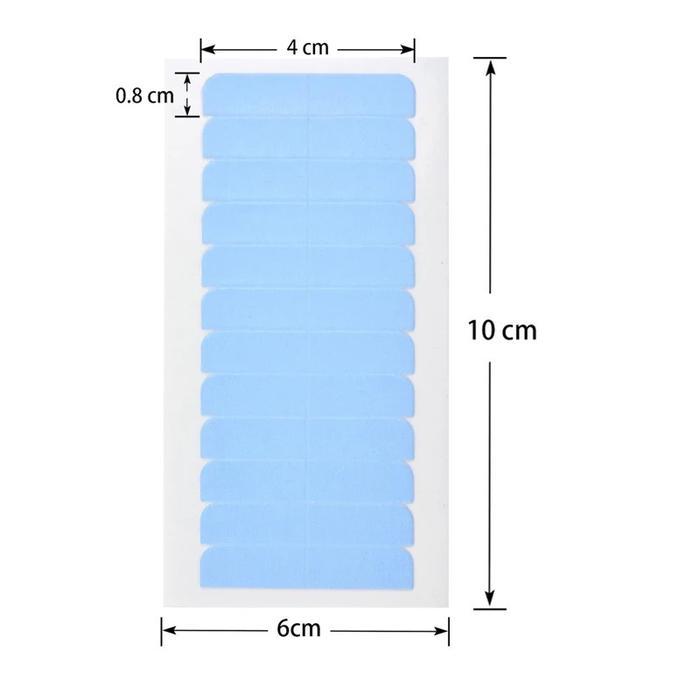 Hair Tape ( Only Tape ) Double Sided Adhevise Sticker Telinga Caplang Pasti Ori