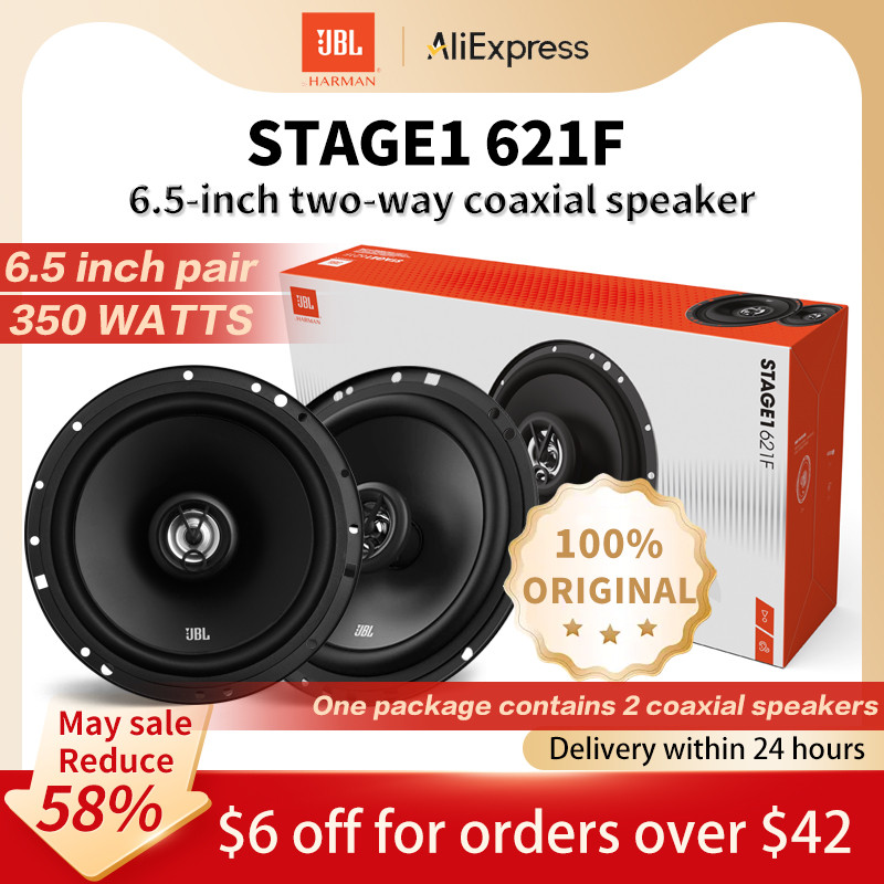 Jbl Car Audio Speaker 6-Inch 6.5-Inch Coaxial Speaker 350W Full-Band Speaker Hifi Speaker Car Audio