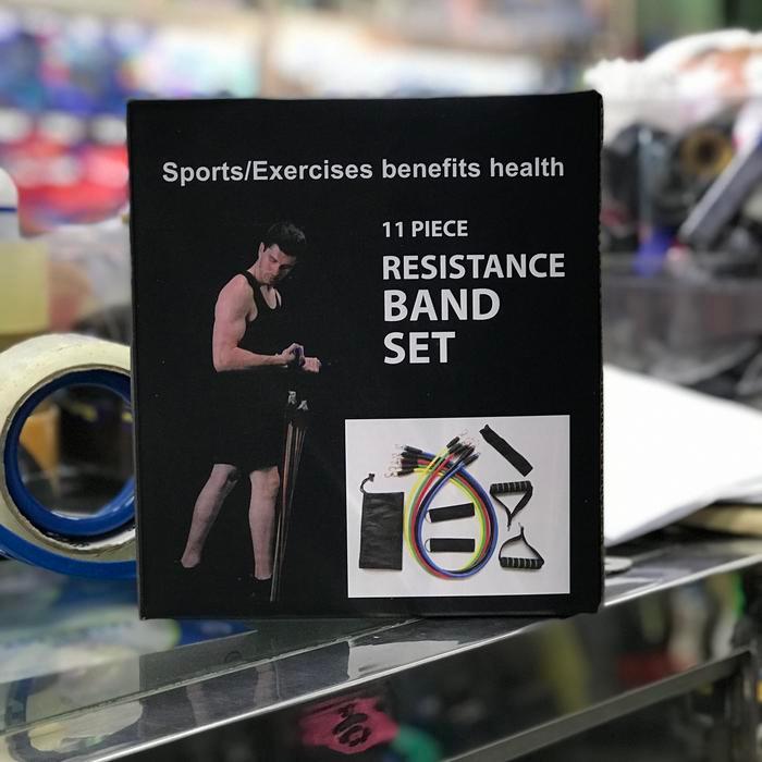 RESISTANCE BAND PANJANG KOMPLIT