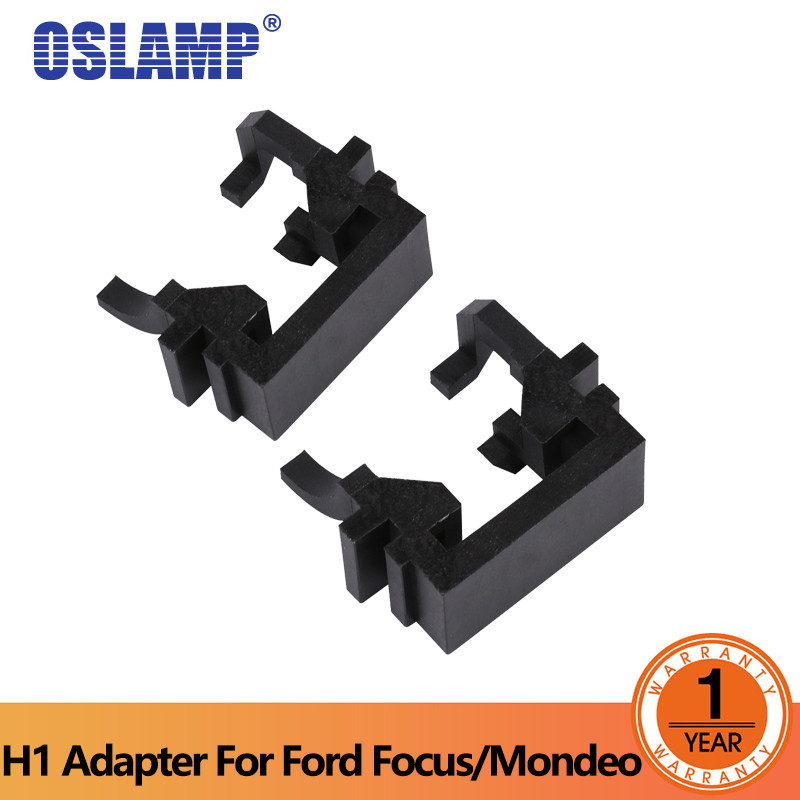STOK TERBATAS Oslamp H1 LED kit Headlights Bulb Base Holder Adapters H1 Headlamp Retainer Sockets Ad