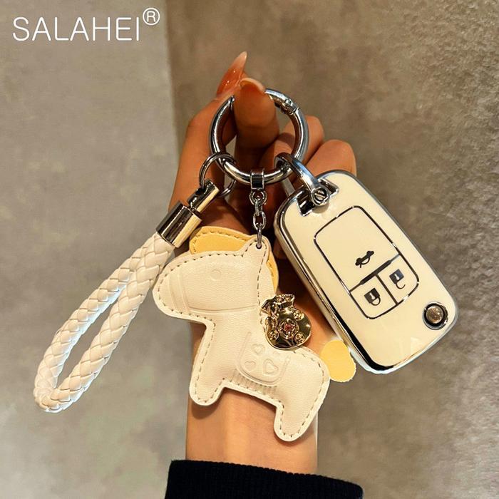 Tpu Car Key Cover Case Shell Bag For Chevrolet Cruze Aveo Trax Buick