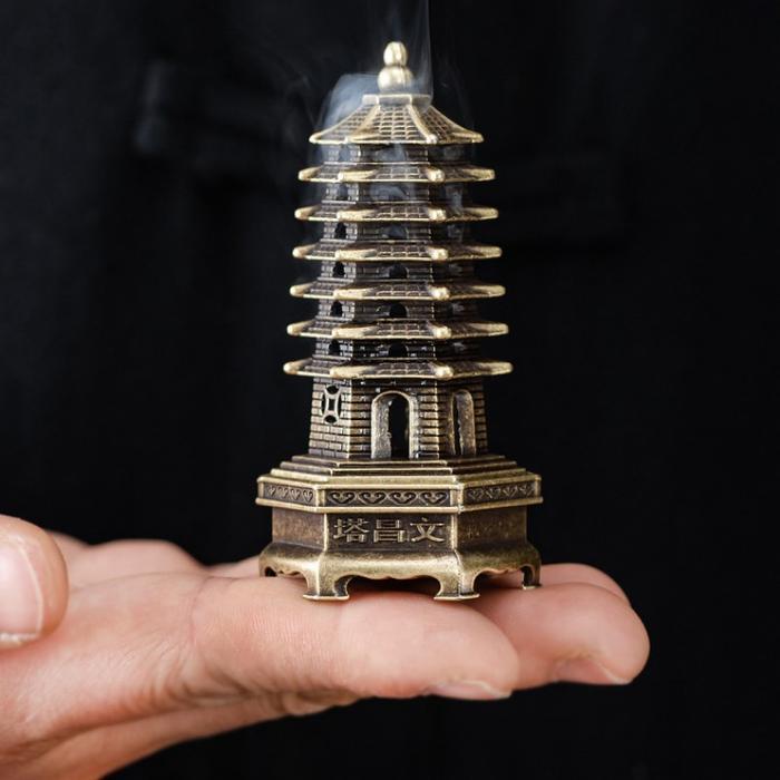 Tempat Dupa Aesthetic Bentuk Menara Kuno Tempat Arang Dupa Tempat Dupa Mini Tempat Bakar Dupa Arab